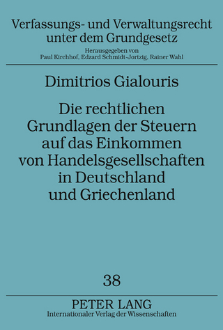 Die rechtlichen Grundlagen der Steuern auf das Einkommen von Handelsgesellschaften in Deutschland und Griechenland