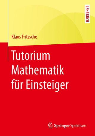 Tutorium Mathematik f&uuml;r Einsteiger