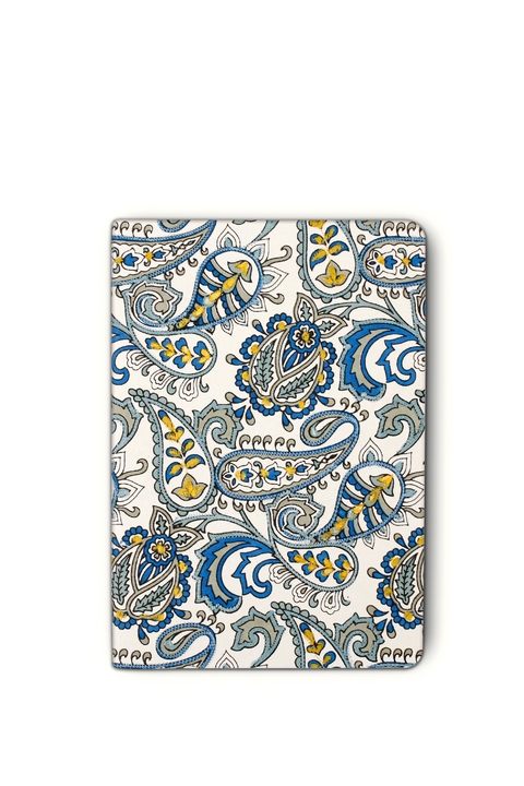 Notizbuch bestickt, Design Paisley