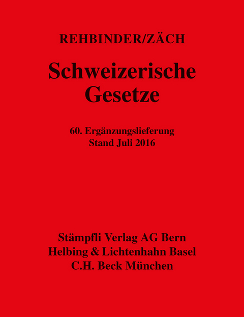 Schweizerische Gesetze - 