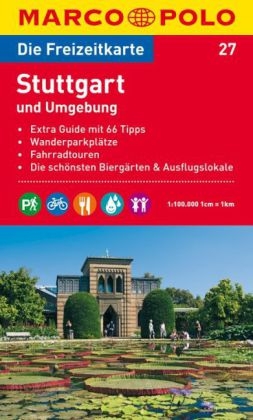 MARCO POLO Freizeitkarte Blatt 27 Stuttgart und Umgebung 1:100 000