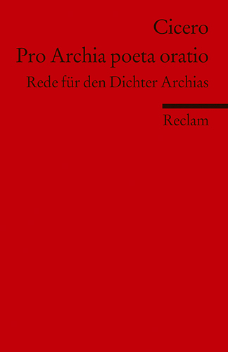 Pro Archia poeta oratio -  Cicero