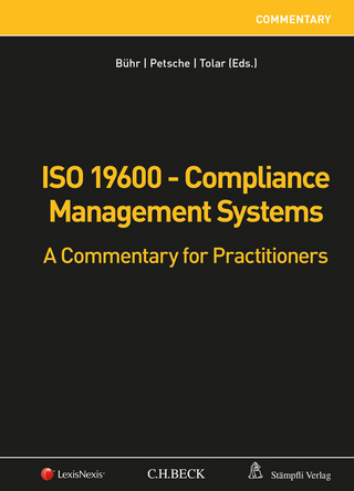 ISO 19600 - Compliance Management Systems