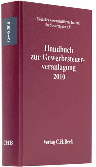 Handbuch zur Gewerbesteuerveranlagung 2010