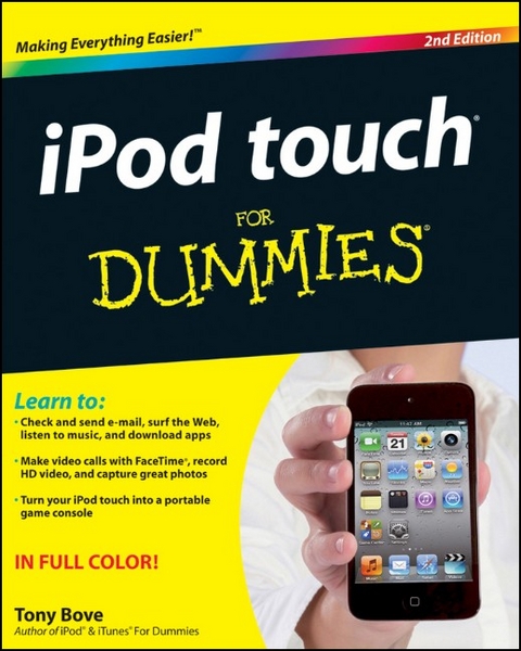 iPod Touch For Dummies - Tony Bove