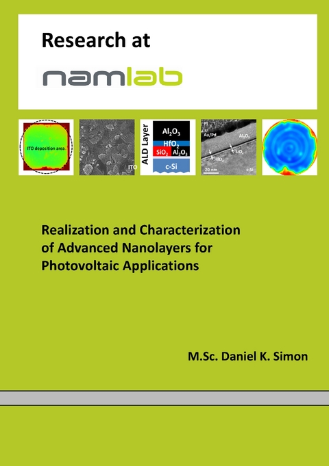 Realization and Characterization of Advanced Nanolayers for Photovoltaic Applications - Daniel K. Simon