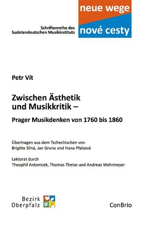 Zwischen Ästhetik und Musikkritik – Prager Musikdenken von 1760 bis 1860
