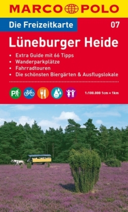MARCO POLO Freizeitkarte Blatt 7 L&uuml;neburger Heide 1:100 000