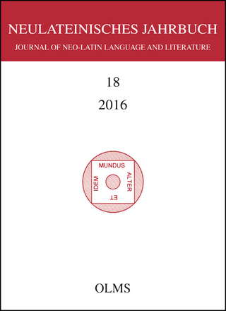 Neulateinisches Jahrbuch. Journal of Neo-Latin Language and Literature