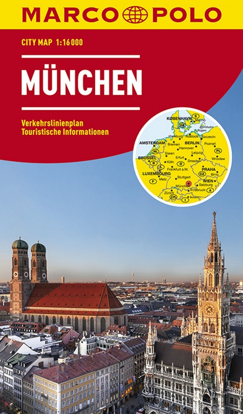 MARCO POLO Cityplan M&uuml;nchen 1:16 000