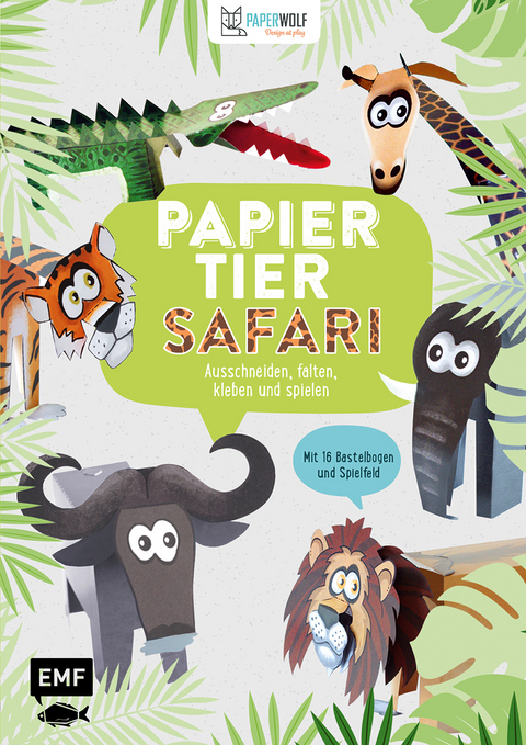 Papiertier &ndash; Safari - Wolfram Kampffmeyer,  Paperwolf