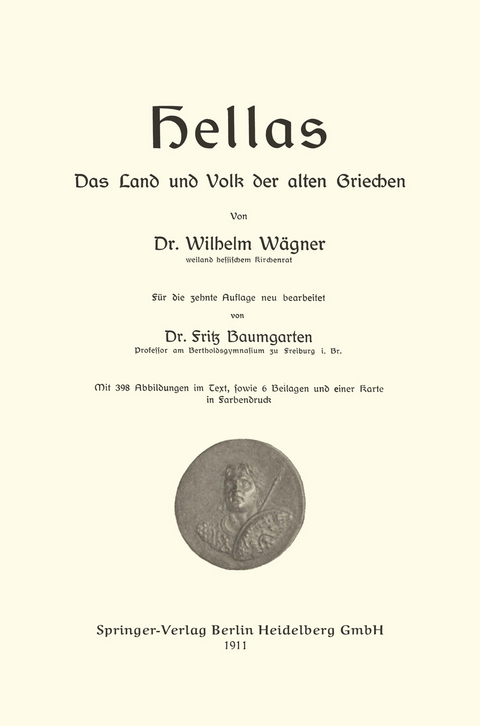 Hellas Das Land und Volk der alten Griechen - Jakob Nover, Wilhelm W&auml;gner