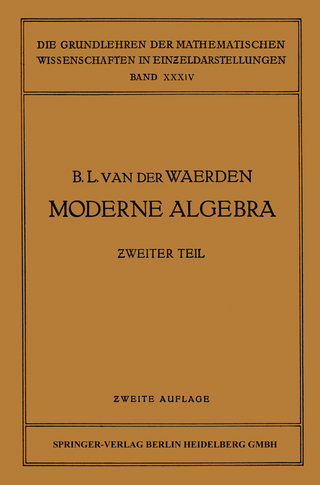 Moderne Algebra