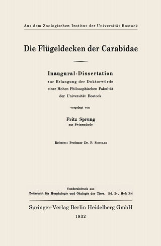 Die Flügeldecken der Carabidae