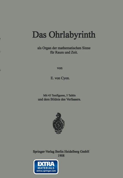 Das Ohrlabyrinth - &Eacute;lie de Cyon