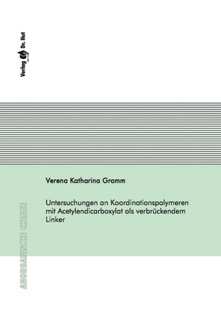 Untersuchungen an Koordinationspolymeren mit Acetylendicarboxylat als verbrückendem Linker