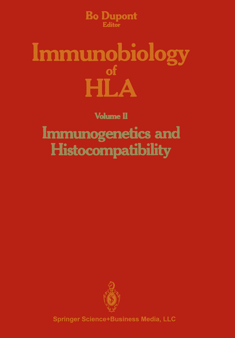 Immunobiology of HLA - Bo Dupont