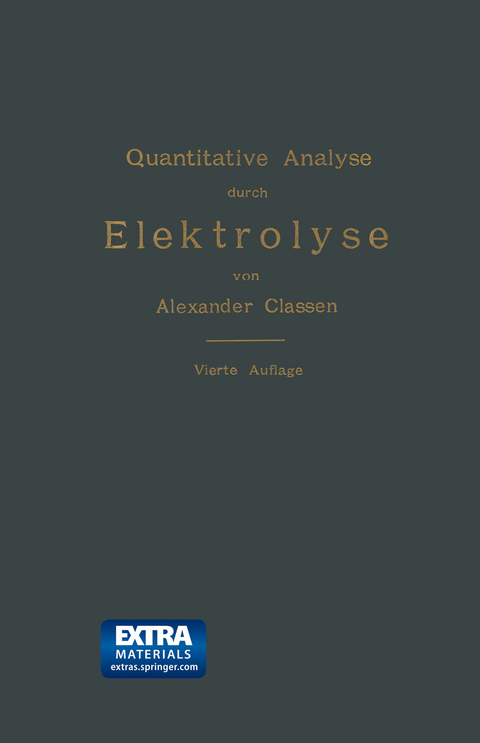 Quantitative Analyse durch Elektrolyse - Alexander Classen