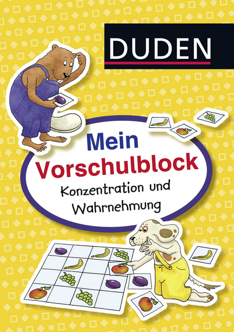 Duden: Mein Vorschulblock: Konzentration und Wahrnehmung - Christina Braun