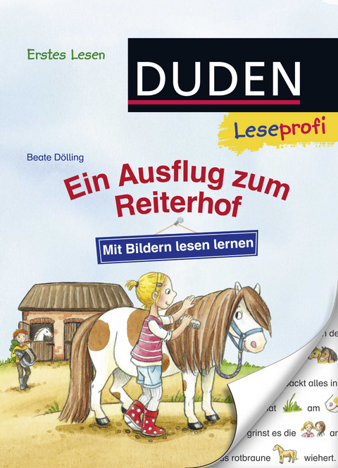 Duden Leseprofi &ndash; Mit Bildern lesen lernen: Ein Ausflug zum Reiterhof, Erstes Lesen - Beate D&ouml;lling