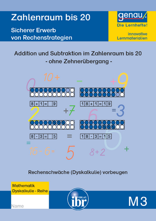 M3 - Rechnen im Zahlenraum bis 20 ohne Zehnerübergang