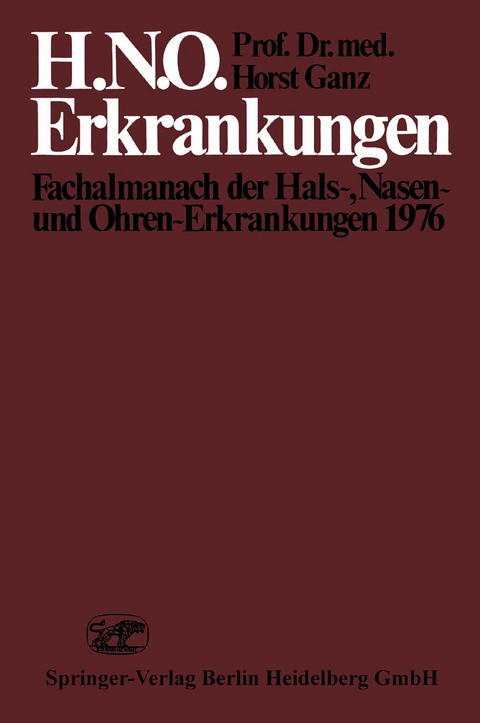 H.N.O. Erkrankungen - 