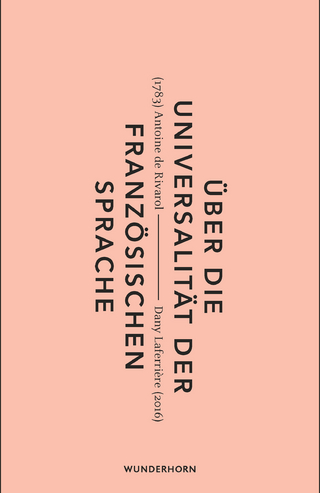 Über die Universalität der französischen Sprache