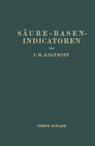 Säure-Basen- Indicatoren