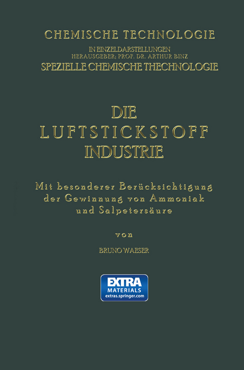 Die Luftstickstoff-Industrie - Bruno Waeser