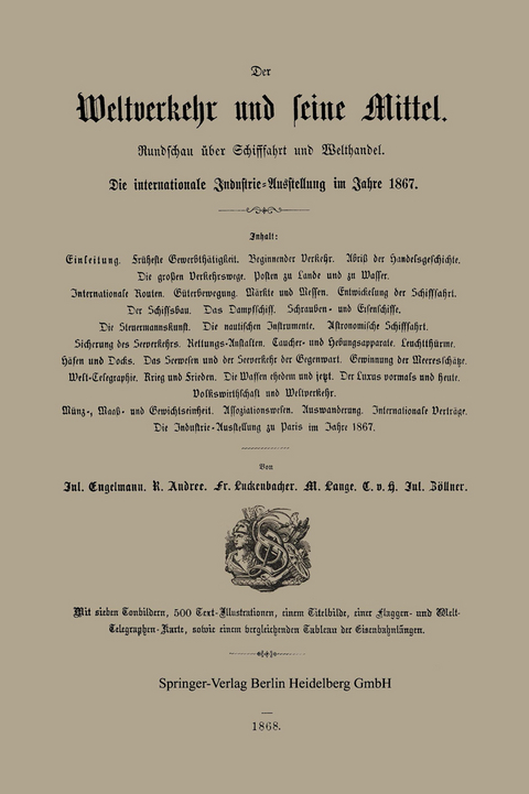 Der Weltverkehr und seine Mittel - L. Burger, H. Leutemann,  Mothes