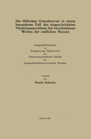 Die Hillschen Grenzkurven in einem besonderen Fall des eingeschränkten Vierkörperproblems bei verschiedenen Werten der endlichen Massen