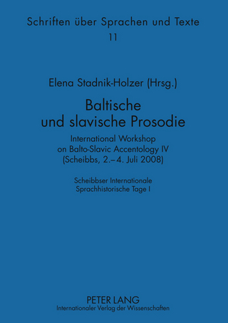 Baltische und slavische Prosodie