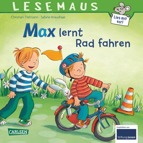 LESEMAUS 20: Max lernt Rad fahren - Christian Tielmann