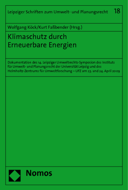 Klimaschutz durch Erneuerbare Energien - 