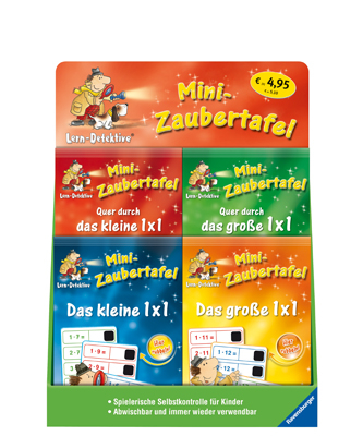 Verkaufs-Kassette "Lern-Detektive - Mini-Zaubertafel"