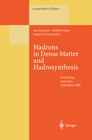 Hadrons in Dense Matter and Hadrosynthesis