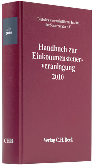 Handbuch zur Einkommensteuerveranlagung 2010