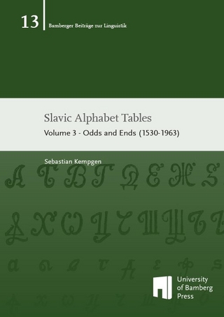 Slavic Alphabet Tables