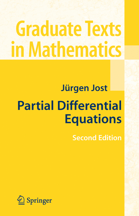 Partial Differential Equations - J&uuml;rgen Jost