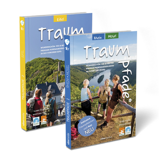 Traumpfade & Traumpfädchen Geschenk-Set. Zwei Bände mit 41 Top-Touren an Rhein, Mosel und in der Eifel. Detail-Karten, GPS-Daten und Höhenprofile.