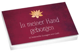 In meiner Hand geborgen - Textkarten