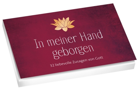 In meiner Hand geborgen - Textkarten