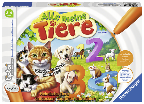 tiptoi&reg; Alle meine Tiere