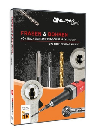 Fräsen & Bohren von Hochsicherheits-Schliesszylindern