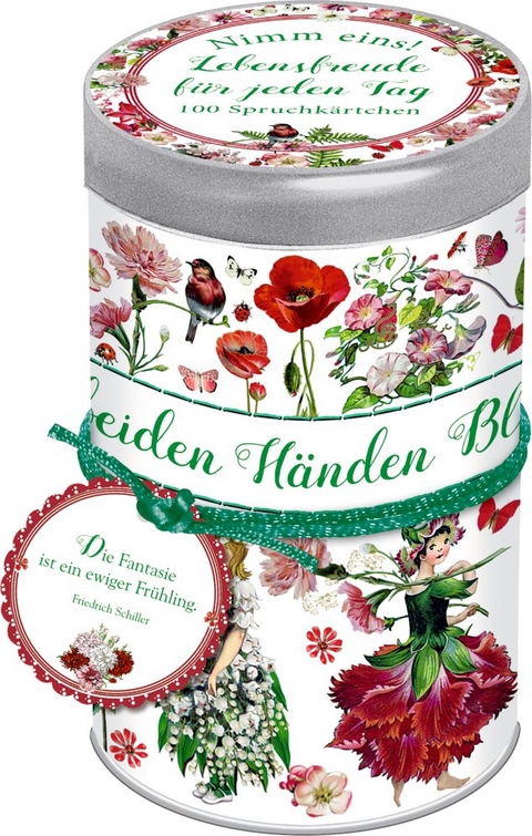 Spr&uuml;chedose - Nimm eins! Lebensfreude f&uuml;r jeden Tag (Blumenkinder)