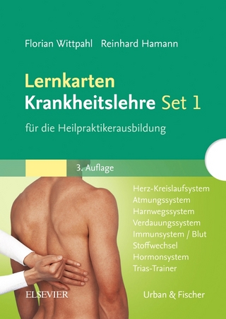 Lernkarten Krankheitslehre Set 1 für die Heilpraktikerausbildung