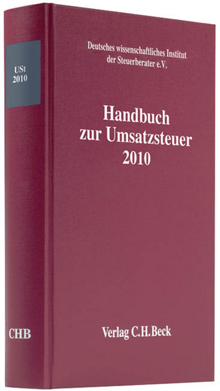 Handbuch zur Umsatzsteuer 2010
