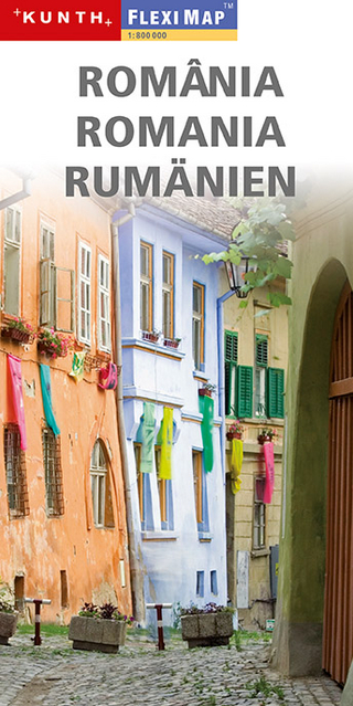 KUNTH FlexiMap Magnum Rumänien 1:800000