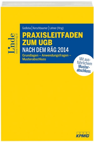 Praxisleitfaden zum UGB nach dem RÄG 2014