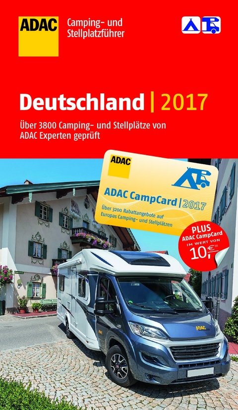 ADAC Camping-/Stellplatzf&uuml;hrer Deutschland 2017